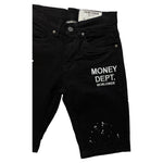 Kids FWRD DENIM CO. Painted Money Dept Denim Short