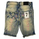 Little Kids FWRD DENIM & CO. Saints X Sinners Denim Short