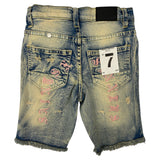 Little Kids FWRD DENIM & CO. Saints X Sinners Denim Short