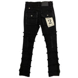 Kids FWRD DENIM CO. Patchwork True Stacked Denim Jeans