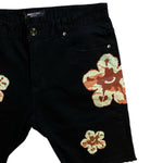 Men ROKU STUDIO Flower Denim Short