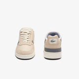 Men LACOSTE T-Clip Tonal Leather Sneakers