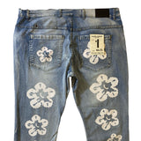 Big Men FWRD DENIM CO. Flower  Denim Jean