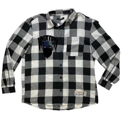 Men ROKU STUDIO Victory L/SLV Plaid Shirt