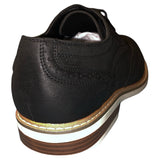 Men BY ST PATRICK Nubu Suede Wingtip Shoes