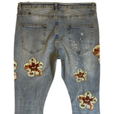 Men ROKU STUDIO Flower Denim Jean