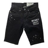 Kids FWRD DENIM CO. Painted Money Dept Denim Short