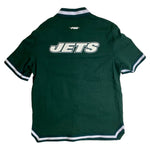 Men PRO STANDARD New York Jets Button Up Jersey Shirt