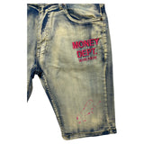 Men FWRD DENIM & CO Pained Money Dept Denim Short