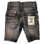 Little Kids FWRD DENIM & CO. Painted Money Dept Denim Short