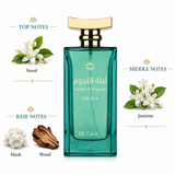 The Nujoom Bundle I Lailath Al Nujoom Aquila by Zakat Eau De Parfum 3.4 FL OZ I Lailath Al Nujoom Gemini by Zakat Eau de Parfum 3.4 FL OZ Unisex