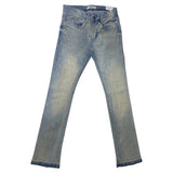 Men LIQUID CRYSTAL Super Skinny Stacked With Rhinestone