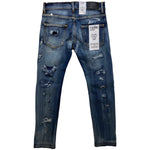 Men EVOLUTION Rock The Bells Denim Jeans