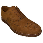 Men BY ST PATRICK Suede Wingtip Casual Shoes