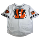 Men PRO STANDARD Cincinnati Bengals Mesh Button Up Shirt