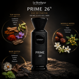 Prime 26N By Le Bonheur Eau De Parfum 100 ML (3.4 FL OZ) Men