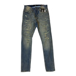 Men JORDAN CRAIG Sean Fit Shreds Denim Jean