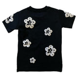 Little Kid's FWRD Denim & Co. Flower S/SLV T-Shirt