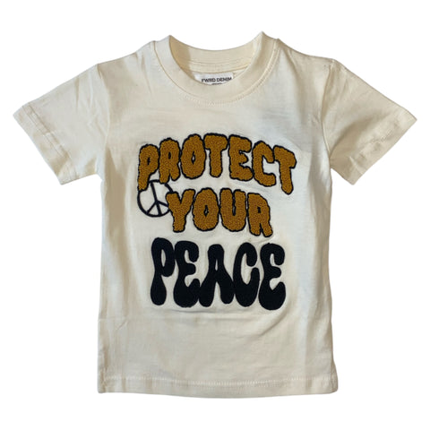 Little Kid's FWRD Denim & Co. Protect Your Peace S/SLV T-Shirt