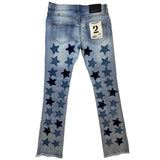 Kids FWRD DENIM & CO. Stacked Starry Denim Jeans