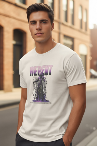 Men CHOSIN LABEL Repent T-shirt