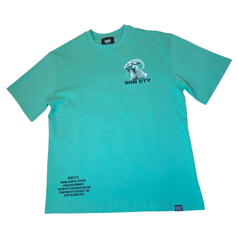 Men DENIMICITY Goatest Of All Stoned Oversize T-Shirt