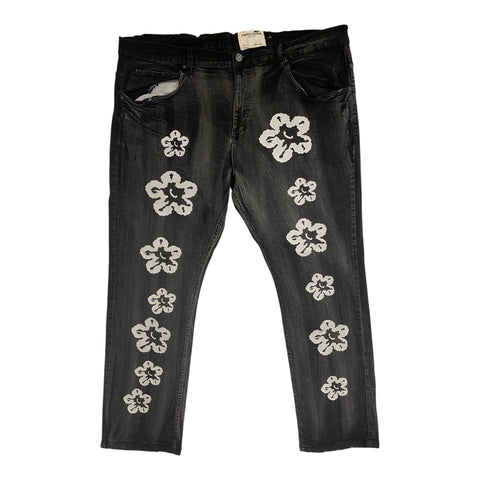 Big Men FWRD DENIM CO. Flower Denim Jean
