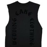 Men WEDDING CAKE Rhinestone Tank Top