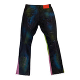 Men WOOLF Splatter Denim Pants