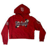 Women PRO STANDARD Arizona Cardinals Crop Hoodie