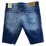 Men JORDAN CRAIG Denim W Shreds Shorts