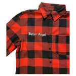 Men ROKU STUDIO Fallen Angel Button Up L/SLV Plaid Shirt