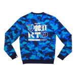 Men UNDRTD Camo Crewneck Sweater