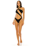 Women Bikini Solid One Piece