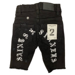 Little Kids FWRD DENIM & CO. Saints X Sinners Denim Short