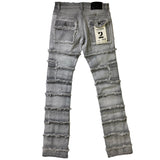 Men FWRD DENIM CO. Patchwork True Stacked Denim Jeans