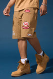 JORDAN CRAIG The Re-Up Denim Shorts