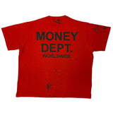 Big Men's FWRD DENIM & Co. Painted Money Dept S/SLV T-Shirt