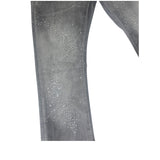 Men LIQUID CRYSTAL Super Skinny Stacked With Rhinestone