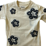 Little Kid's FWRD Denim & Co. Flower S/SLV T-Shirt