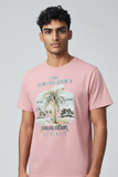 Men CHOSIN LABEL Palm Horizon T-Shirt