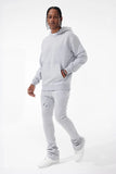 Men JORDAN CRAIG Uptown Stacked Sweatpants Heather Grey