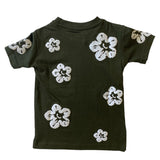 Little Kid's FWRD Denim & Co. Flower S/SLV T-Shirt