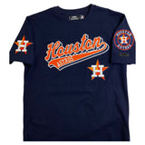 Men PRO STANDARD Houston Astros Script Tail Sj T-Shirt