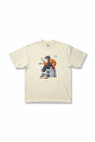 Men CHOSIN LABEL Anime Drip Oversize T-Shirt