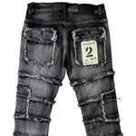 Men FWRD DENIM CO. Patchwork True Stacked Denim Jeans