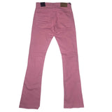 Men JORDAN CRAIG Flare Shreds Fit Stacked Jeans