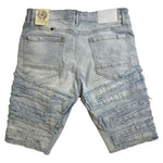 Men JORDAN CRAIG W Raw Fabric Edge Shorts