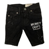 Little Kids FWRD DENIM & CO. Painted Money Dept Denim Short