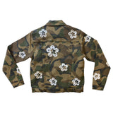 Men FWRD Denim & Co. Camo Flower Jacket